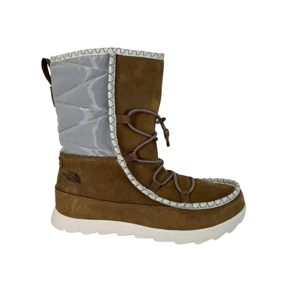 The North Face ThermoBall Lace-Up Brown Snow Boots Women's Size 7 No Boxโ